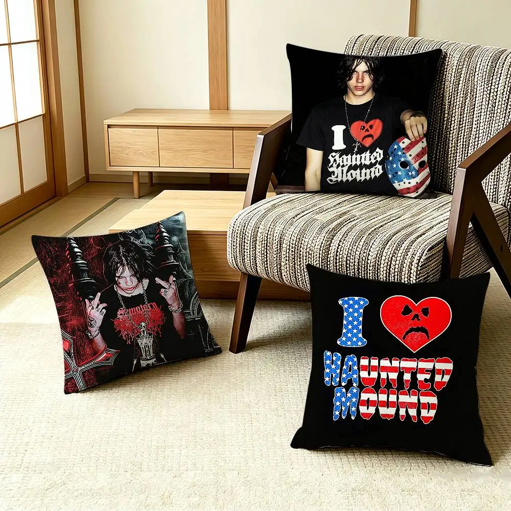 Grave Sematary H-Haunted M-Mound   Pillow Case Pattern Printed Pillowcase For Living Room Sofa Cushion Cover