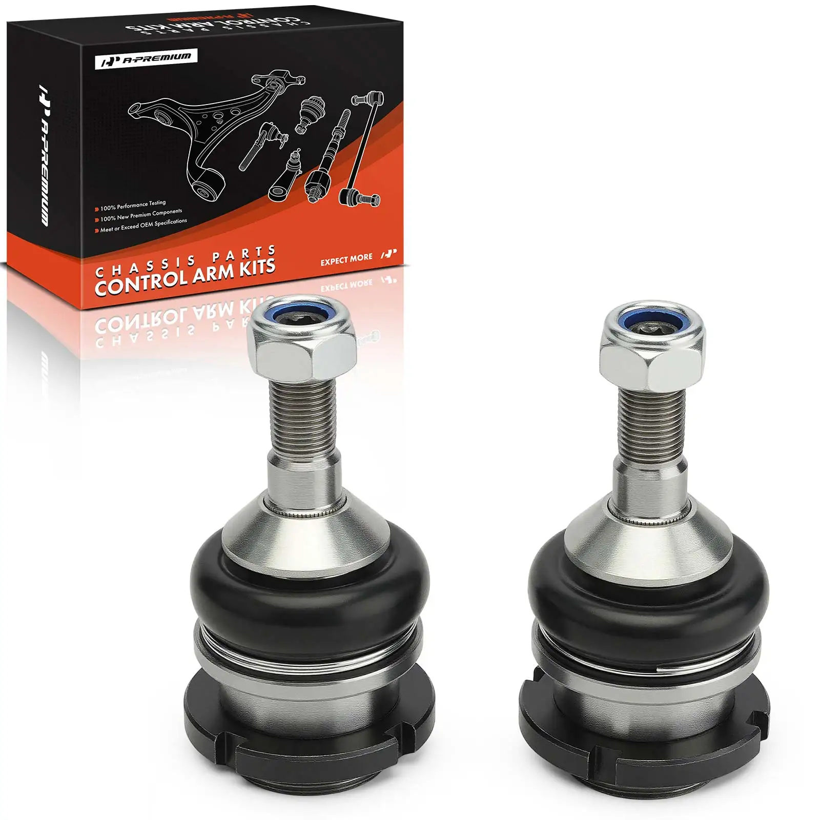 A-Premium 2x Rear Lower Ball Joint for Mercedes-Benz ML320 GL320 2007-2009 ML350 2006-2011 ML450 2010-2011 ML500 2006-2007 ML550