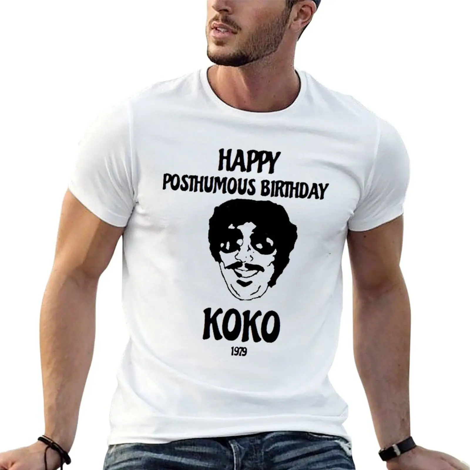 

Koko Goldsein Tribute T-Shirt black cotton t-shirt plain for man package anime tshirt cotton tshirt 100% T-shirt