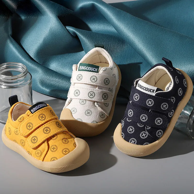 Spring Summer Baby Shoes Graffiti Toddler First Walker Breathable Boy Girl Sneakers Soft Sole Casual Sports Kids Shoes CSH1194