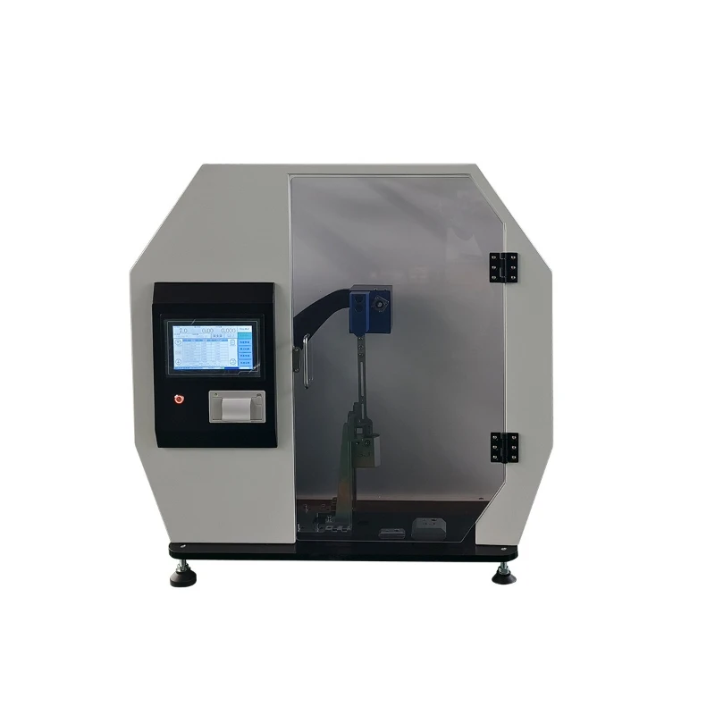 

Plastic 5J impact strength tester pendulum toughness impact testing device simply supported beam pendulum impact tester