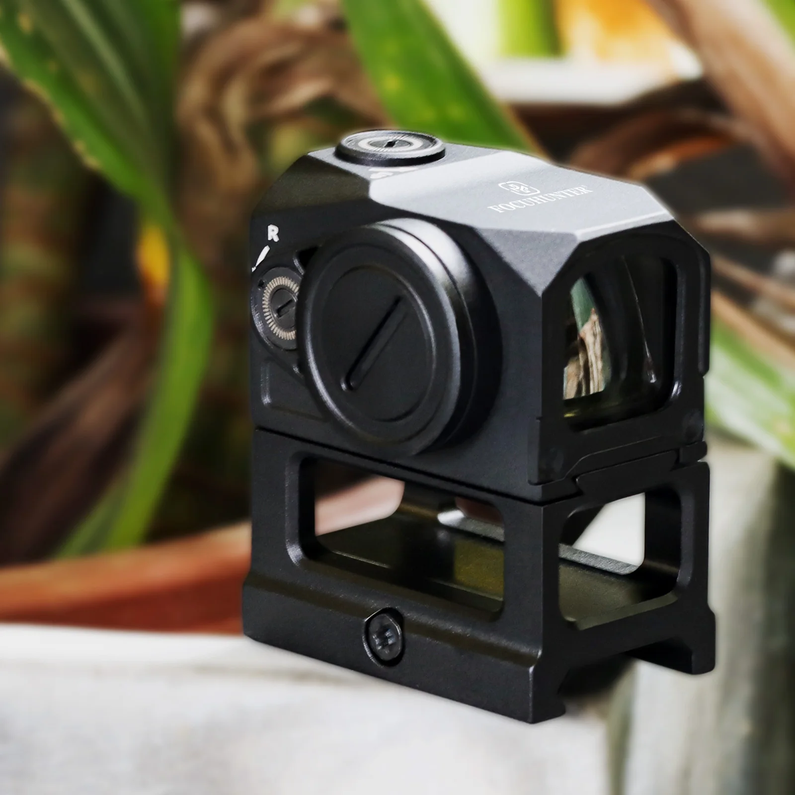 

2024 FOCUHUNTER New Arrival Green Dot Optic 1500g Shockproof Level 1x19mm Green Sight Motion Sensor Shake Awake Telescopic Sight