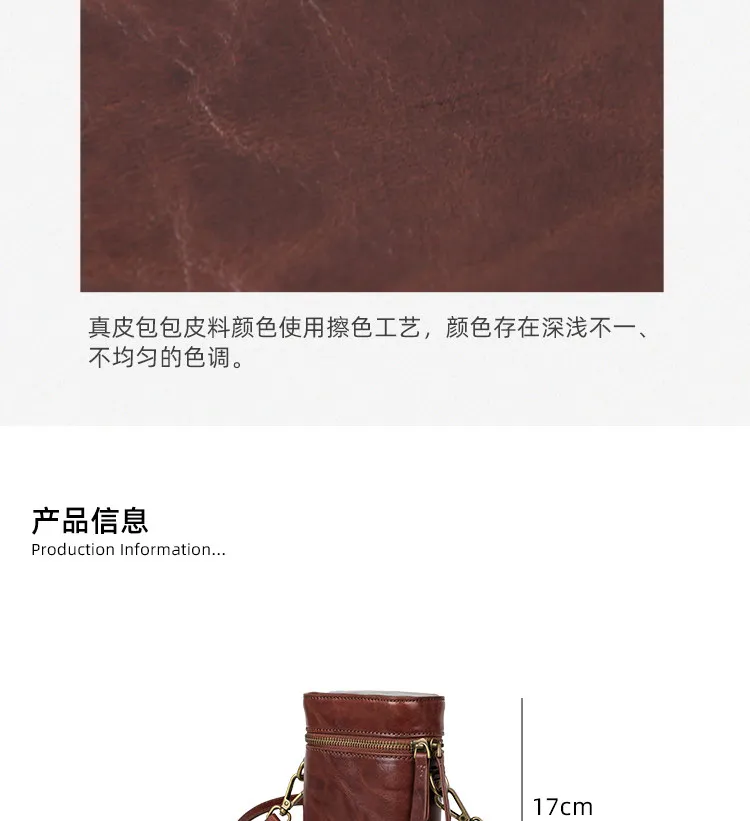 Outdoor Casual Luxus-Umhängetasche aus erstklassigem Rindsleder für Damen, niedliche Mini-Handytasche, Wochenend- und Party-Crossbody-Tasche aus echtem Leder – Detail 1