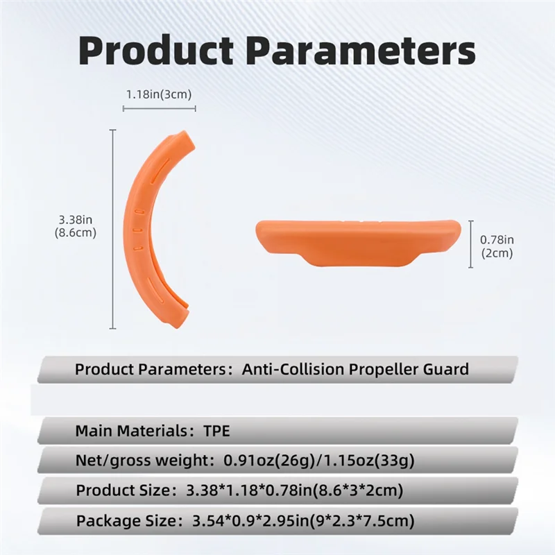 Protector de hélice para DJI Avata 2, parachoques anticolisión, protectores de impacto, accesorios para drones