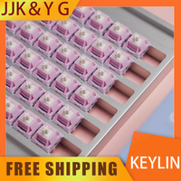 YG Studio KeyLin Switch 5PIN 38G U4 Stem HiFi Muted Mahjong Sound Linear Shaft Customized Hot-swappable Mechanical Keyboard Axis