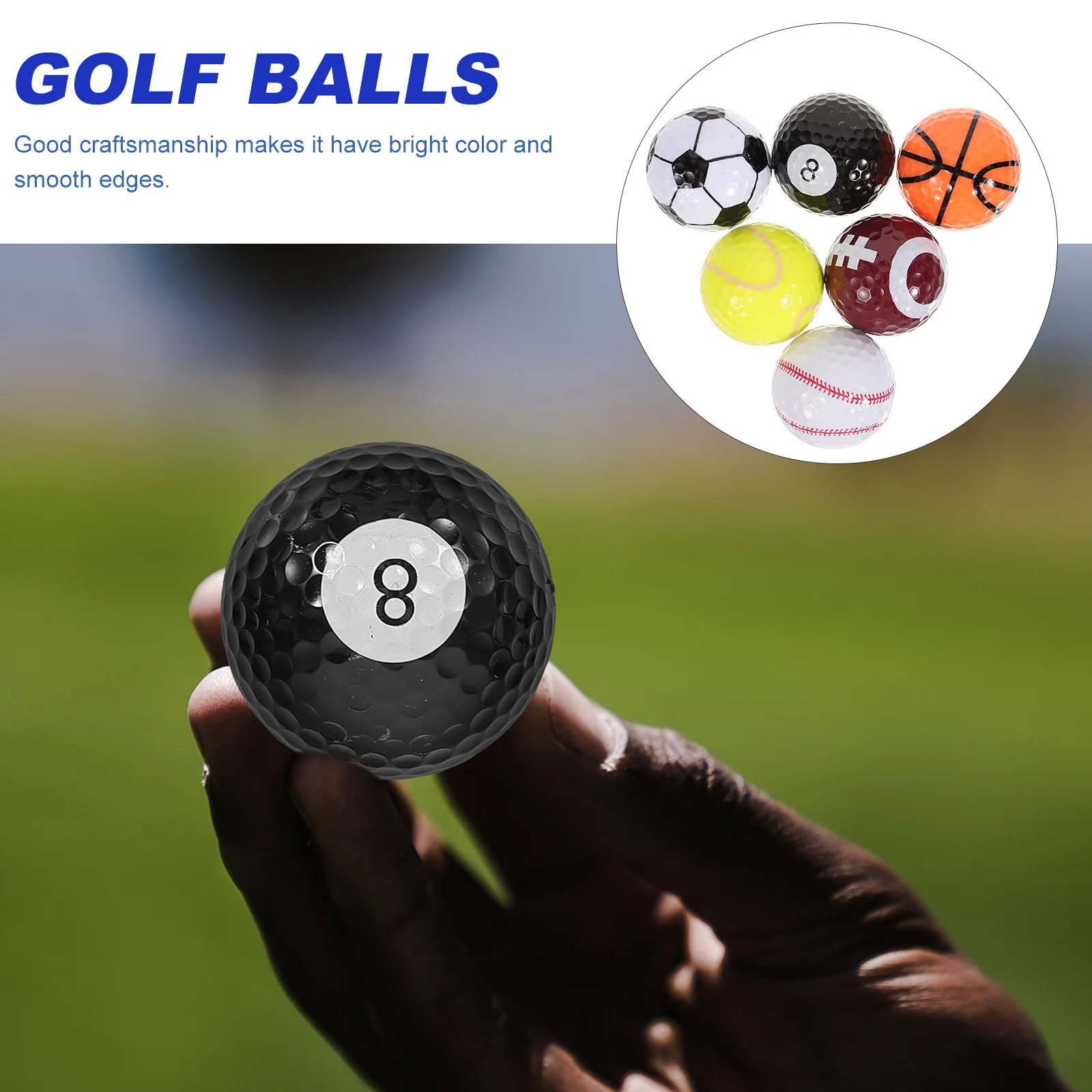 

1Set Quality Liner Golf Balls Gift Box Excellent Experience Hand Feeling Colored Training Golfing Balls Golf Ball