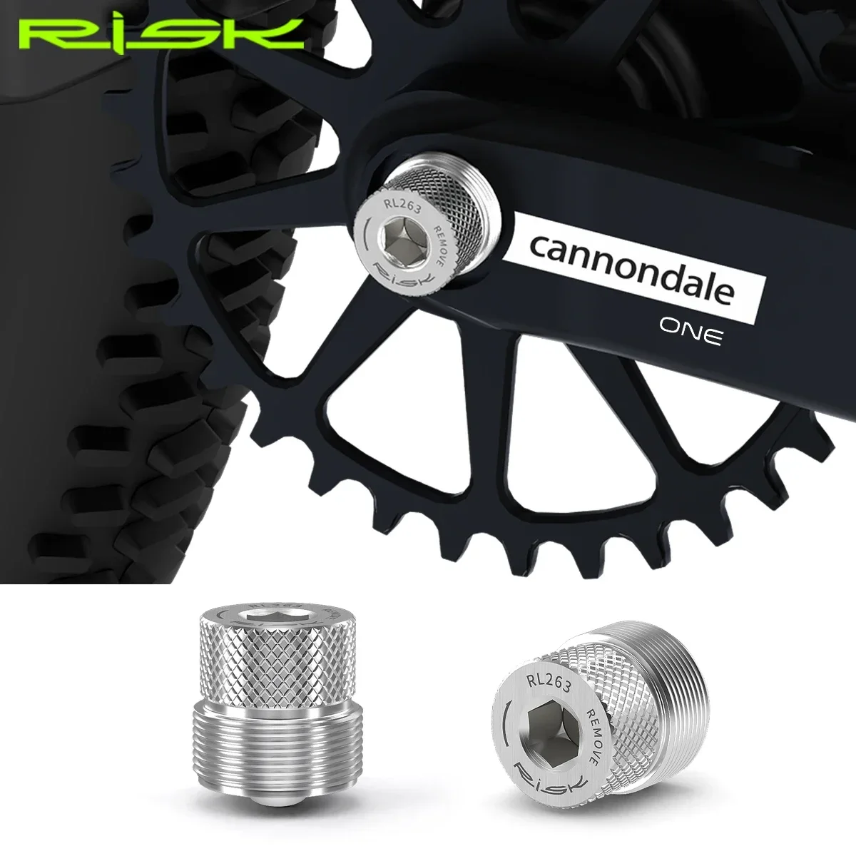 RISK Bicycle Crankset Discs and Cranks Removal Tool for Cannondale SI SISL SISL2 Bike Chainwheel Bottom Bracket Disassembling