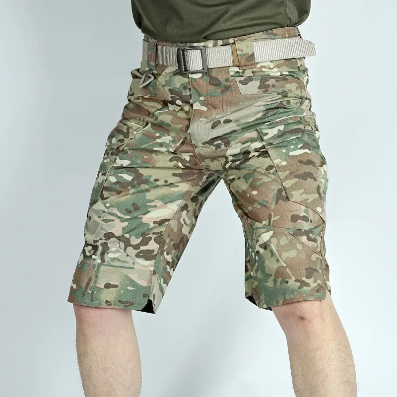 Wasserdichte taktische Shorts Männer Sommer schnell trocknen Multi-Pocket verschleiß feste kurze Hosen große Größe 6xl Outdoor-Militär Cargo hose