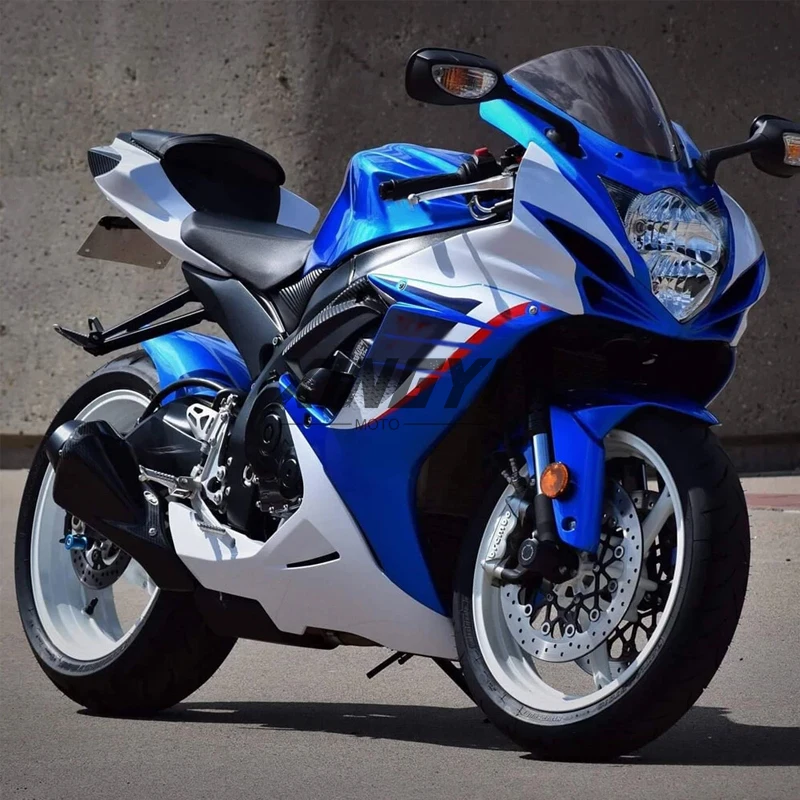 Fairing Kit Fit for Suzuki GSXR 600 GSXR750 2011-2023 K11 Motorcycle Plastics Fairing Kit Injection mold Bodywork Panel kit Blue