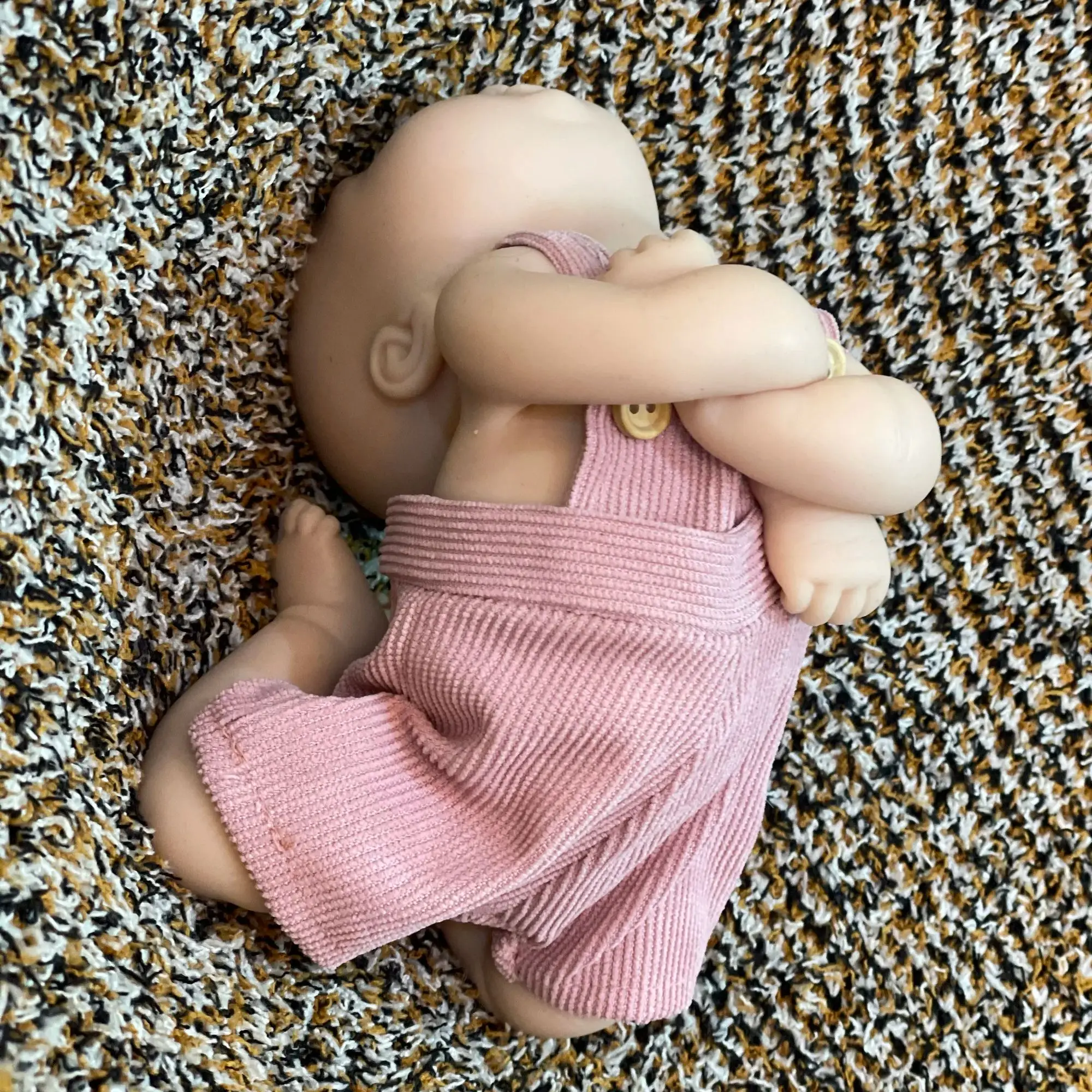 28CM Unpainted Silicone Girls Whole Body Soft Solid Silicone 8 Styles Newborn Baby Dolls Toys For Gifts Reborn Corpo De Silicone