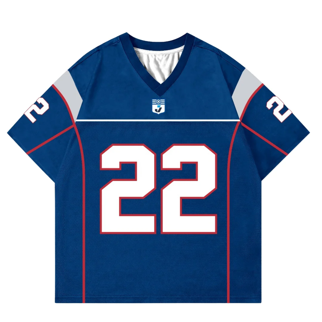 

Ретро Y2K корейский стиль Kpop бейсбол хоккей No 22 мужские и женские футболки с v-образным вырезом дышащие быстросохнущие удобные стильные мото больших размеров