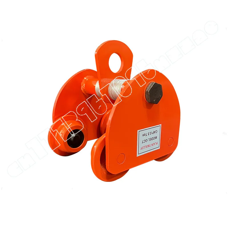 

Push Sports Car 3 Tons T-shaped I-beam, Push Trolley 1t2 Tons Chain Hoist Monorail Sports Car Monorail Driving