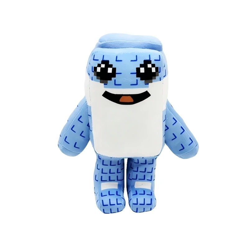 Roubo de pelúcia a brainrot azul no.67 brinquedo de pelúcia bonito casa bonecas jogo ao redor azul no.67 brinquedos macios para crianças presentes de aniversário