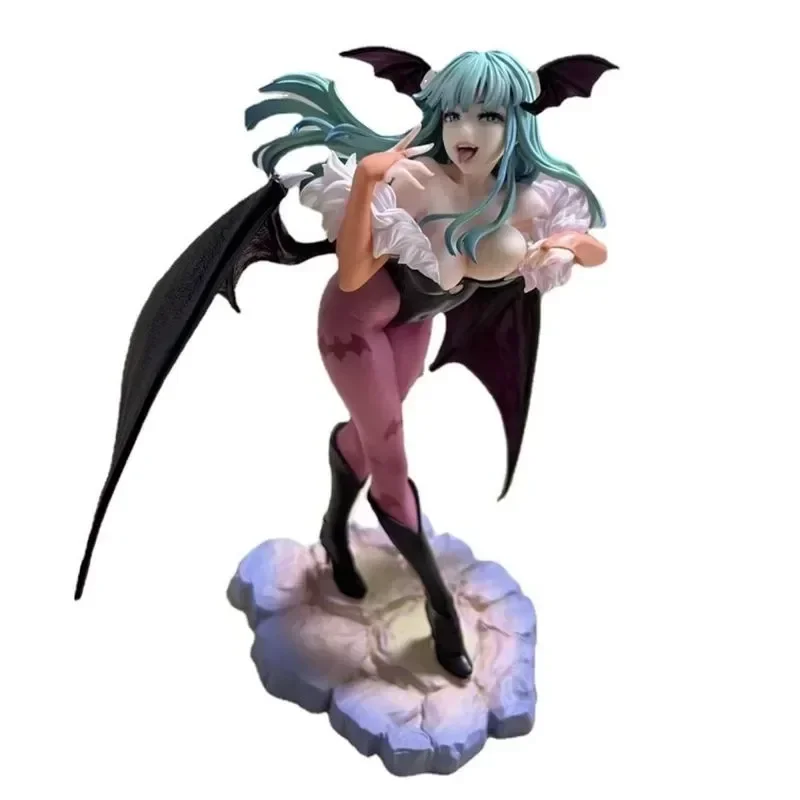 متوفر في المخزون Darkstalkers Morrigan Aensland Lilith Felicia أنيمي ألعاب شخصيات الحركة للأطفال لعبة مجسمة هدية عيد الميلاد والكريسماس مخصص