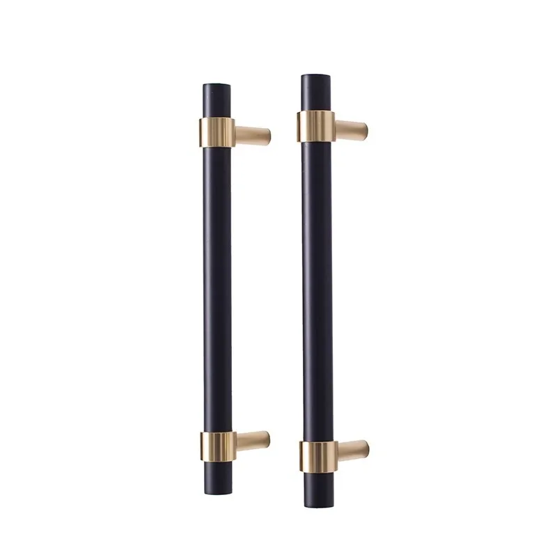 مقبض وأثاث نحاسي، مقبض مرآة مصقول على شكل حرف T، مقابض أجهزة للخزانة، درج سحب لغرفة النوم باللون الفضي