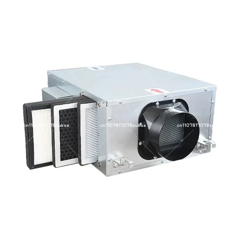 Commercial Silent Duct One-way Flow Fresh Fan PM2.5 Exhaust Fan Ventilation Strong Smoke Exhaust Basement Exhaust Fan