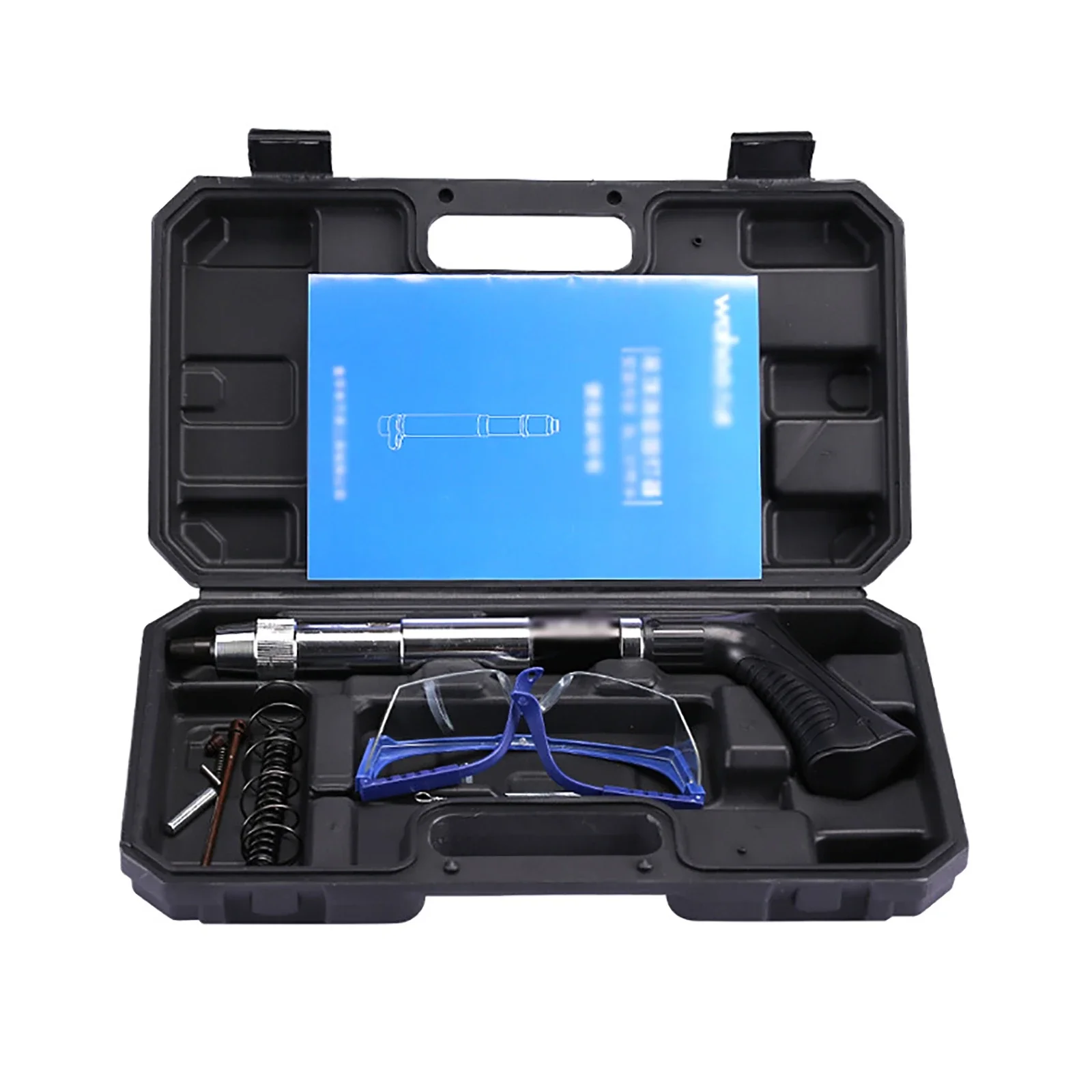 3 التروس أدوات كهربائية مسامير الصلب البنادق قابل للتعديل كاتم الصوت أداة زخرفة التفريغ التلقائي الخبث للأظافر الصلب 25 مللي متر