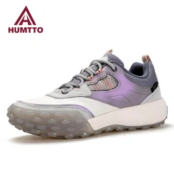 Humtto trilha respirável tênis de corrida de luxo designer para as mulheres do esporte ginásio jogging sapatos casuais das mulheres tênis formadores