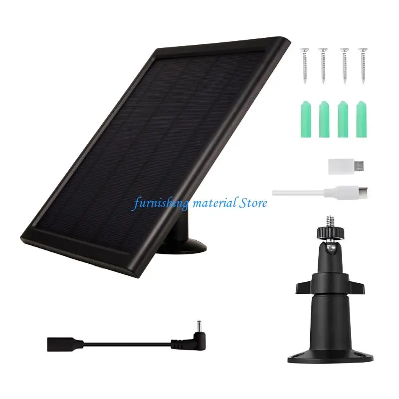 Y5GD (Pack of 1) 8W5V Photovoltaic Control Board for Camera Charging Against Building Simple Mounting Exemplary Remote Districts