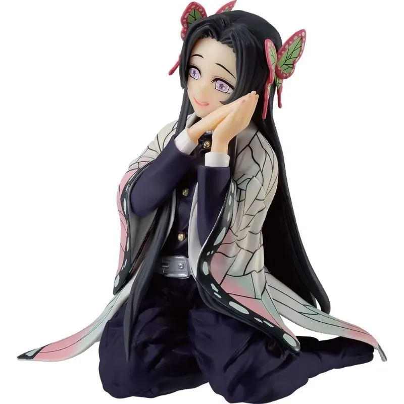 BANDAI in Stock Genuine Demon Slayer Kochou Shinobu Tsuyuri Kanao Kochou Kanae Garage Kit Action Figure Model Decoration Toys