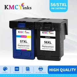 KMCYinks 56XL 57XL For HP Photosmart 7150 7260 7350 7450 7550 7660 7755 7760 7960 Printer Replacement Ink Cartridge For HP56