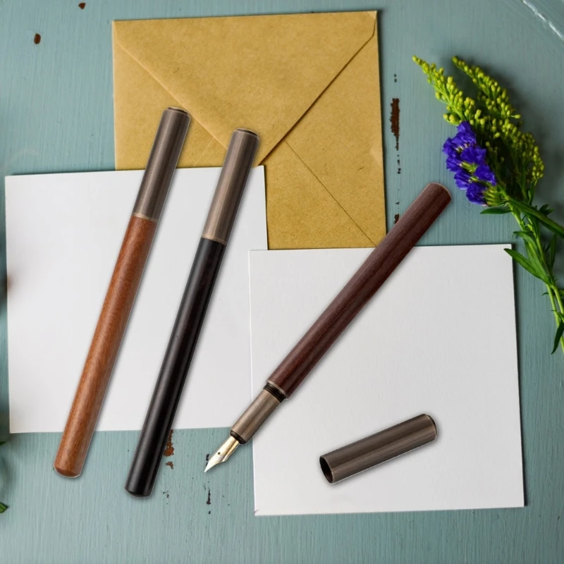 

Роскошная перьевая ручка, чернильная ручка со средним наконечником с длинным лезвием, гладкая ручка для каллиграфии для ручка