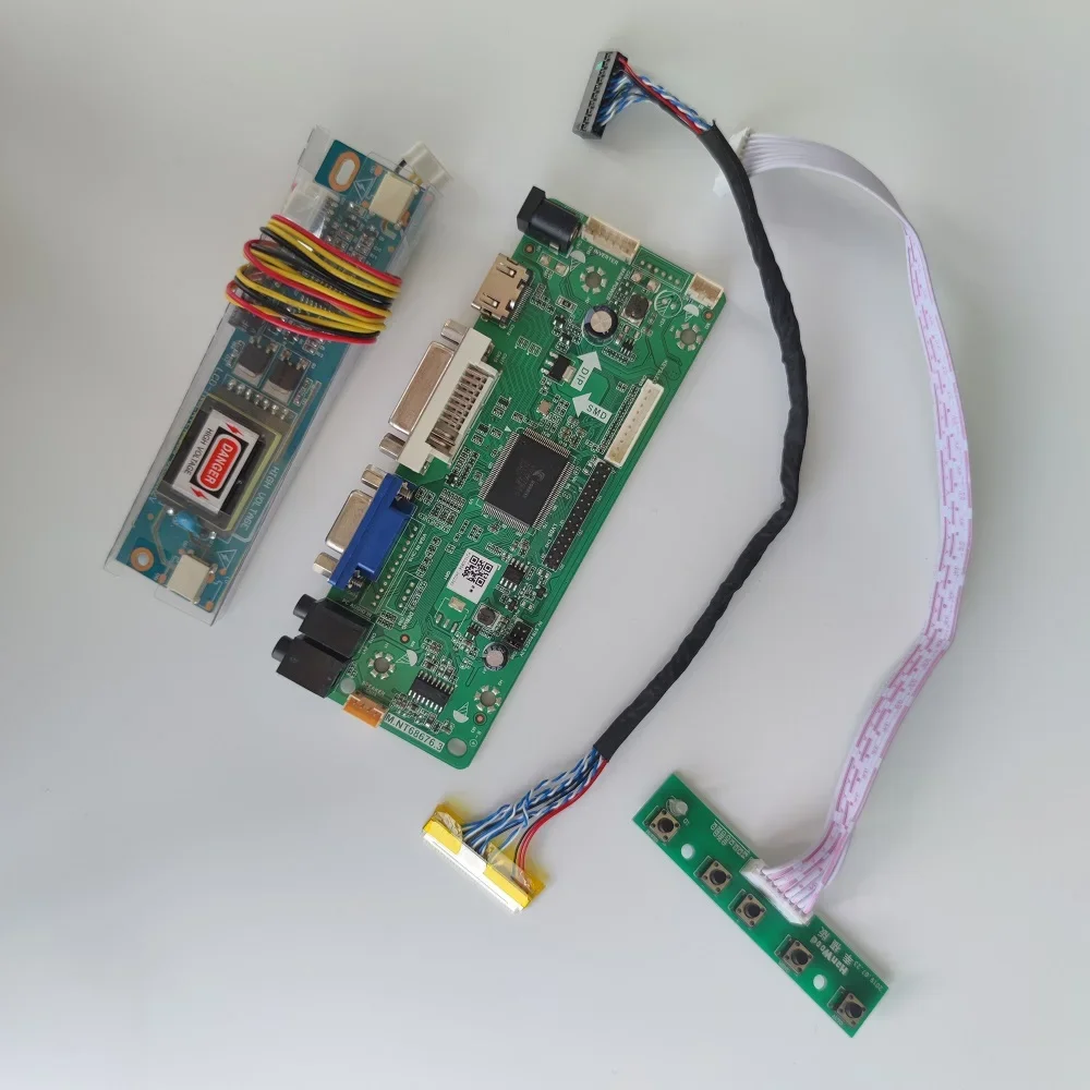 DVI VGA Audio HDMI-compatible kit for MT190EN02 V.Y MT190EN02 V.3 MT190EN02 V.1 19