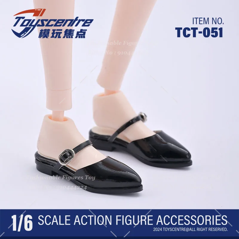 

1/6 женские солдатские сандалии, модные черные туфли с острым носком, туфли на низком каблуке, подходят для 12-дюймовой экшн-фигурки, модель игрушки