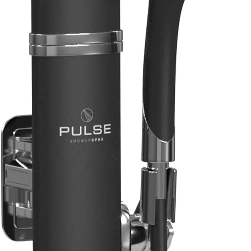 8 رؤوس دش مطري سوداء مع 3 رشاشات محمولة، و5 وظائف، و3 نفاثات للجسم #5