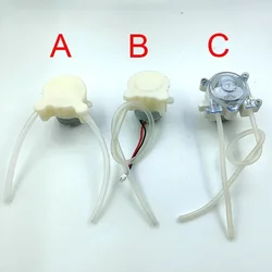 DC 5V 6V 12V Micro Peristaltic Pump Mini 500 Geared Motor Dosing Squeeze Liquid Water Pump for Lab Ink Sampling Pump