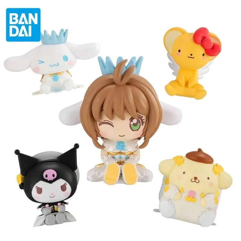 

Sanrio Cardcaptor Sakura Bandai Gashapon оригинальная Аниме Фигурка Kuromi SAKURA детские игрушки украшение для дома Коллекционная модель подарок