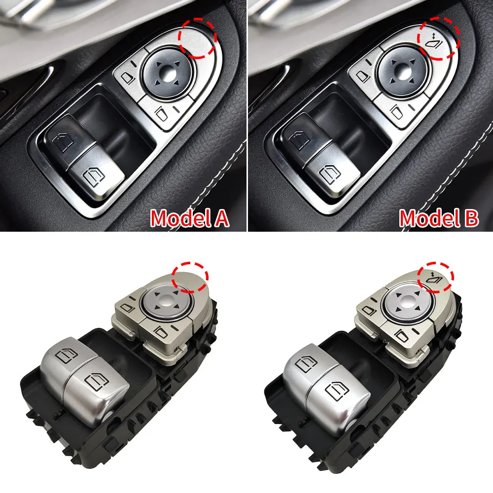 For Mercedes W205 W447 W448 Car Electric Power Master Window Switch Replacement For Mercedes C V Class V260 C180 C200 C300 Coupe