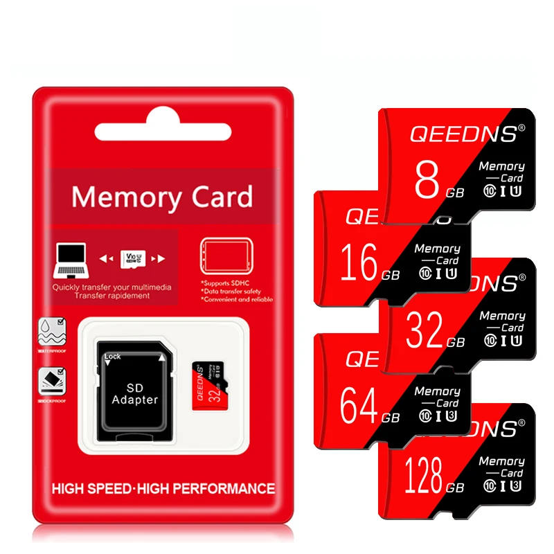 

Micro Card 8GB 16GB 32GB Class 10 Memory Card 64GB 128GB U3 cartao de memoria Flash TF Card 256GB 512gb Flash Card for Phone