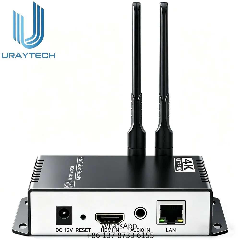 4k HEVC H.264 MPEG4 HDMI To IP RTMP SRT WEVRTC IcecastEncod Live Streaming WIFI Video Encoder