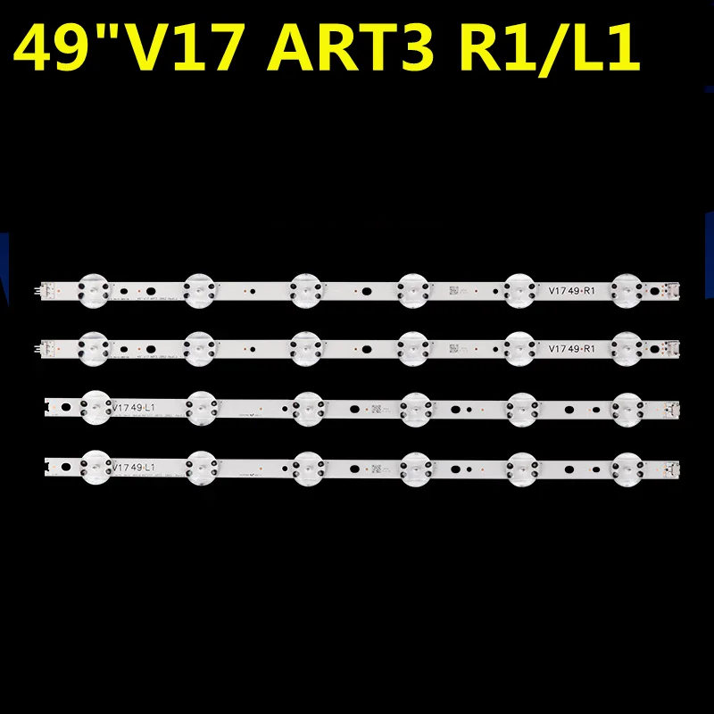 20kit LED Backlight Strip For 49 V17 ART3 2862 2863 REV0.2 JB3B1591A02499 49UJ6525 49UJ6565 49UJ6585 49UJ651V 49UJ655V 49UJ670V