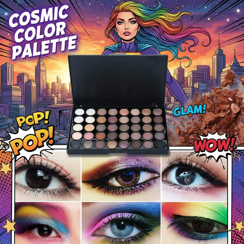 Smoky/Warm Color Eye Makeup Matte Glitter EyeShadow Diamond Shimmer Eye Primer Luminous Eye Shadow Women Gift 40 Colors