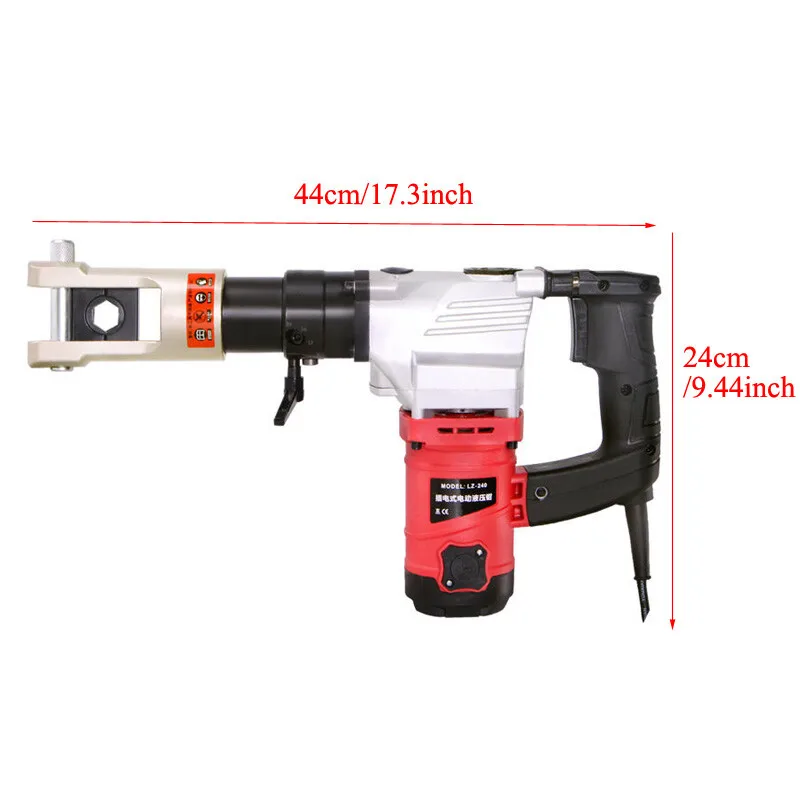 

Electric Hydraulic 220v 1100W Crimping Powerful Pliers Portable Plug-in Cable Tool