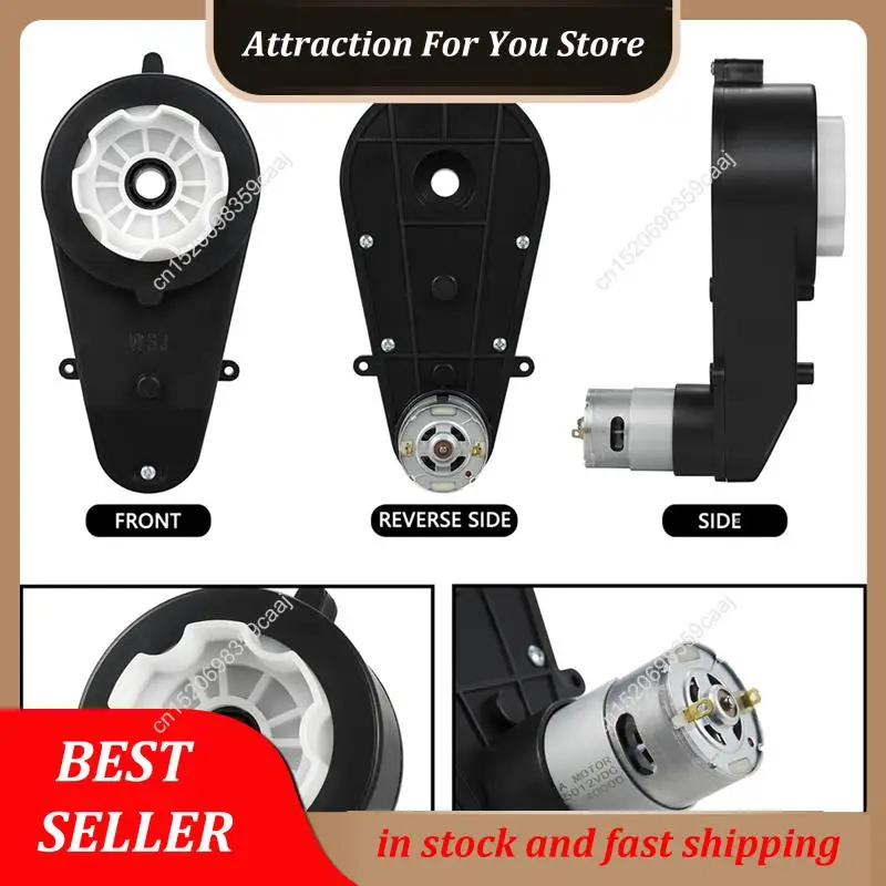 

Лидер продаж, 2 шт., детская езда на автомобиле, коробка передач 550, 12 В, двигатель, 40000 об/мин, электродвигатель с коробкой передач, высокоскоростной двигатель постоянного тока RS550, соответствие двигателя постоянного тока