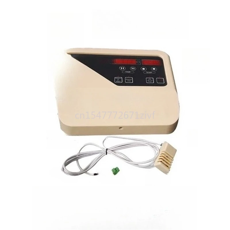 

Sauna Furnace External Controller 3-15KW Dry Steamer Controller, Control Switch Panel with Temperature Control Probe Cable