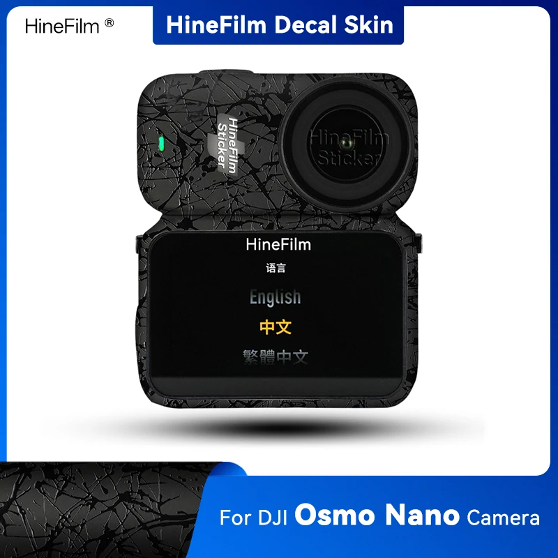 

Hinefilm Skin for DJI Osmo Nano Camera Decal Skins Wrap Cover Camera Sticker Protector