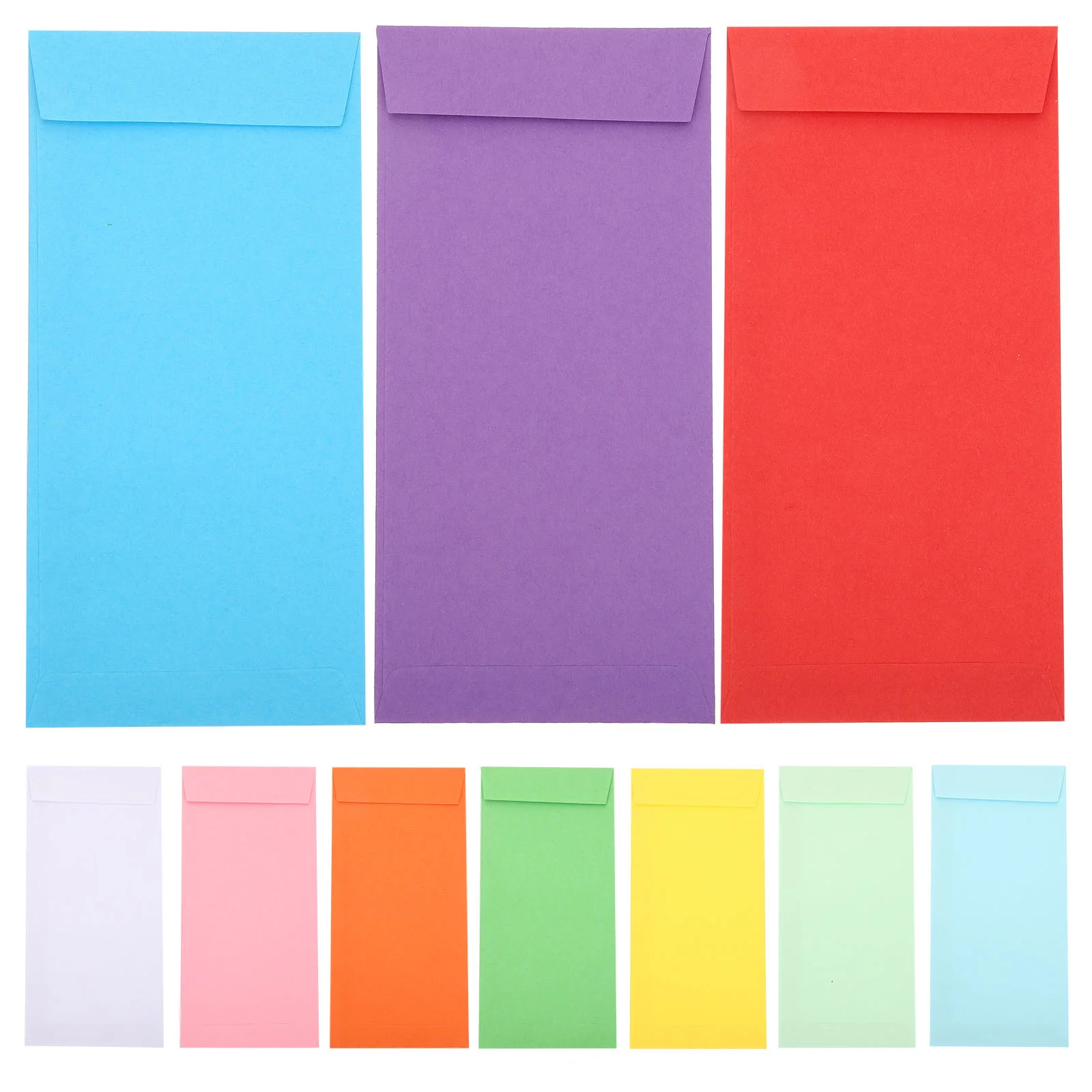 

120 Pcs Colorful Envelopes Invitation Self Adhesive The Gift Savings for Money Cash Small