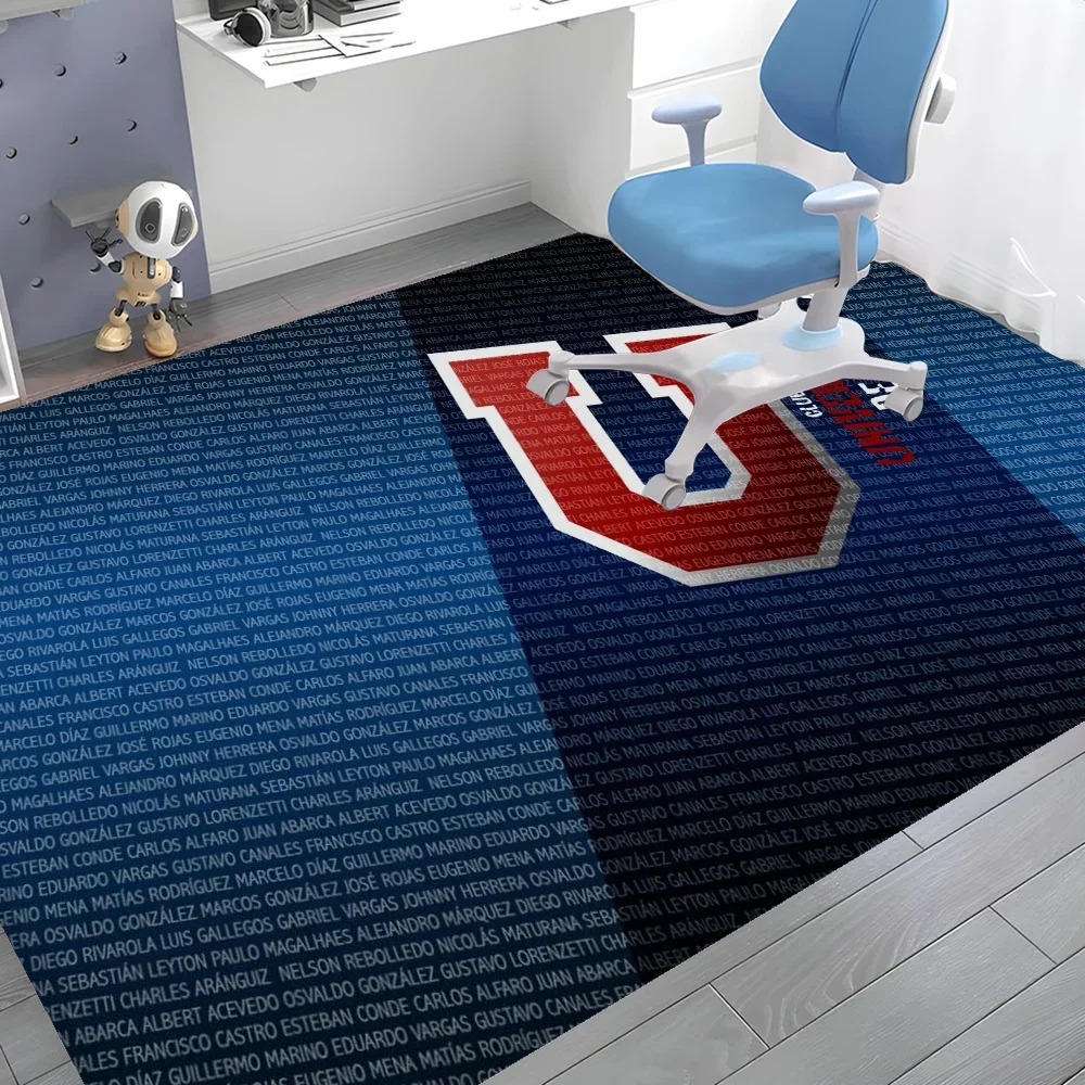 University Of-C-Chile Fashion Logo Hallway Carpet Retro Multiple Choice Living Room Kitchen Rug Non-Slip Welcome Rug