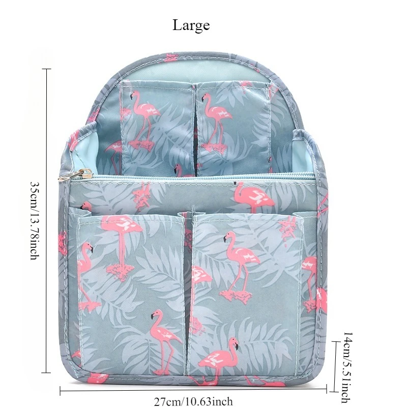 Brand Design Makeup Bag Storage Bag Divided Bag Middle Bag Backpack Inner Bag Backpack Travel Organizing Bag Storage Bag HD195