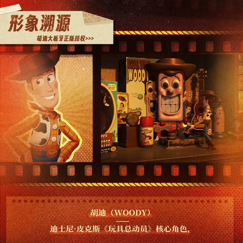 Genuine Toy Story Original Woody Assembly Model Kit Round Game Tabletop Game Collection Model Statue Toys Hobby Birthday Gift view 6