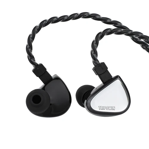 Imagen 2 del producto Tripowin x 0DiBi: Vivace Auriculares de alta fidelidad IEM con controlador dinámico de diafragma de titanio de 10 mm con cable audiófilo de alta calidad
