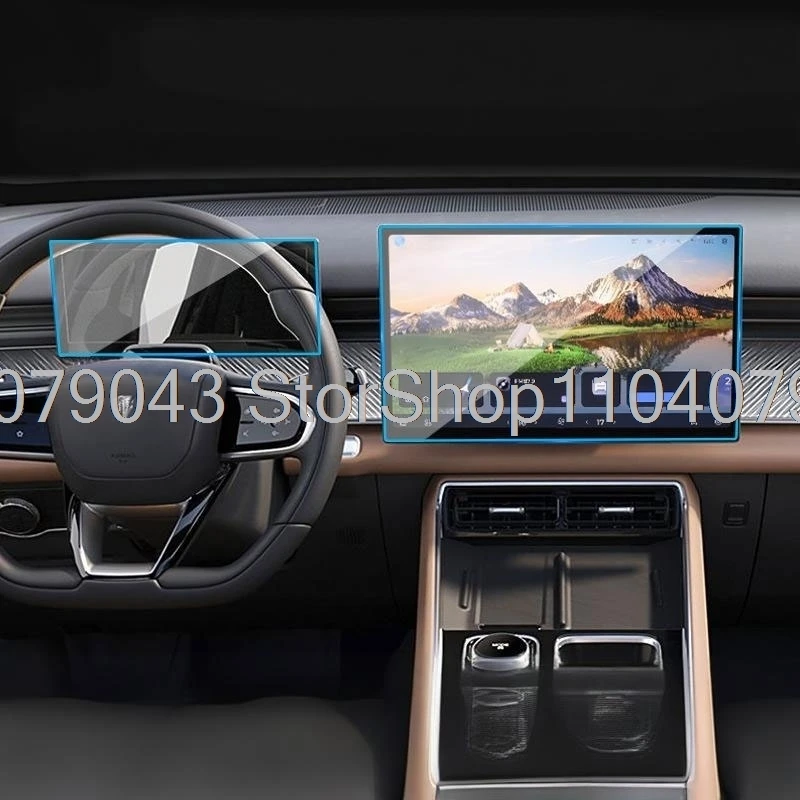 Tempered glass screen protector For CHERY FULWIN T9  2024  2025 2026 Auto GPS Navigation Display Interior Accessories