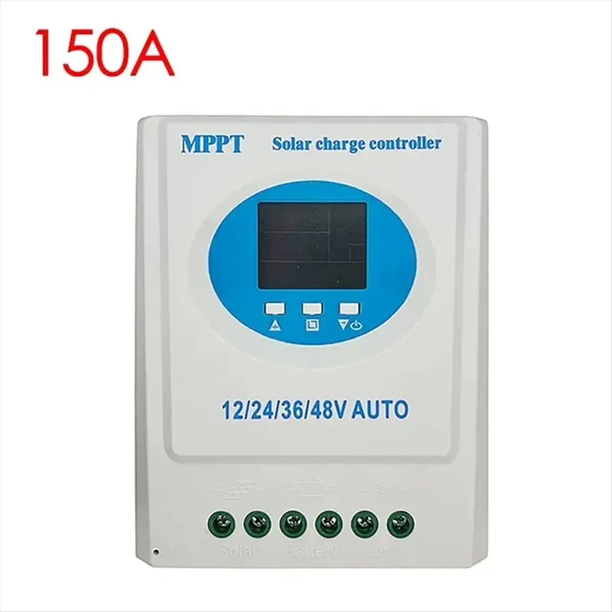 12 فولت/24 فولت/36 فولت/48 فولت السيارات 150A MPPT الشمسية جهاز التحكم في الشحن شحن البطارية خارج الشبكة تحكم الهوية التلقائي-BCBW