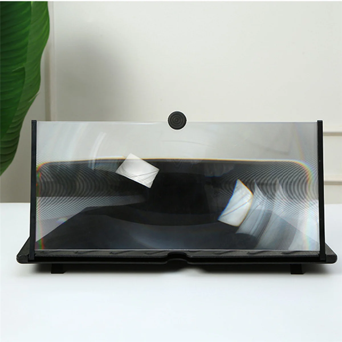 

2025 New- 2pcs 20 Inch Screen Magnifier 3D HD Phone Magnification Projector Screen Magnification Black