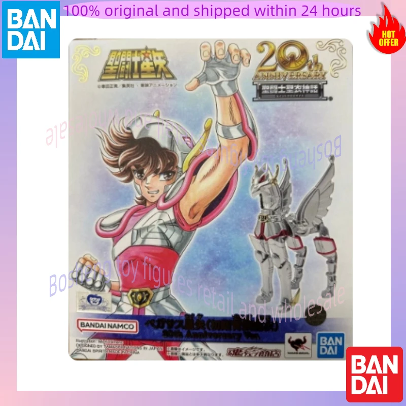 Original Bandai Saint Cloth Myth Pegasus Seiya 20th Anniversary Ver In Stock Anime Action Collection Figures Model Toys