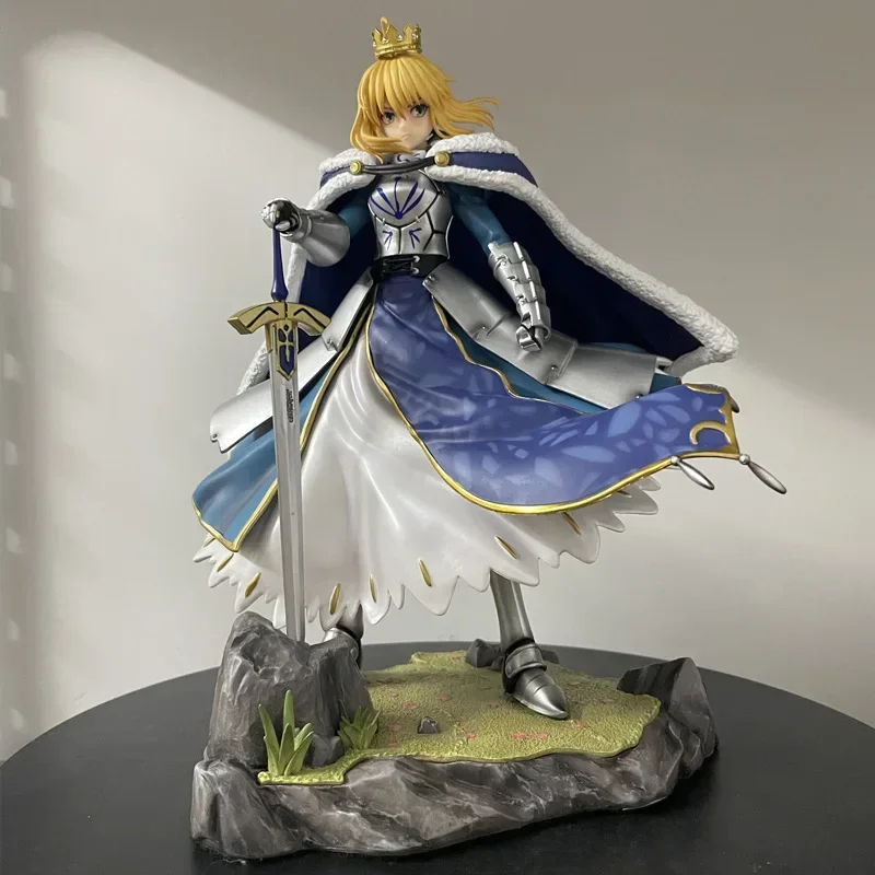 26CM Fate Fate/Grand Order Altria Saber Figure Action Model Decoration Cartoon Doll Ornament Collection Toys Gifts Present Ins